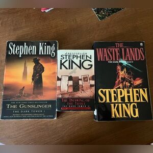 Stephen King Book Set- First Three of The Dark Tower